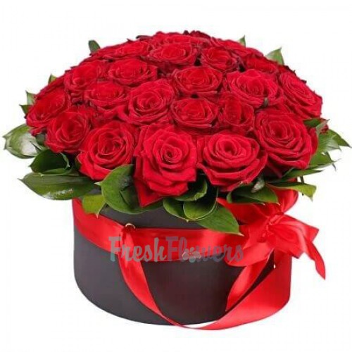 Квіти в коробці "Фламенко"